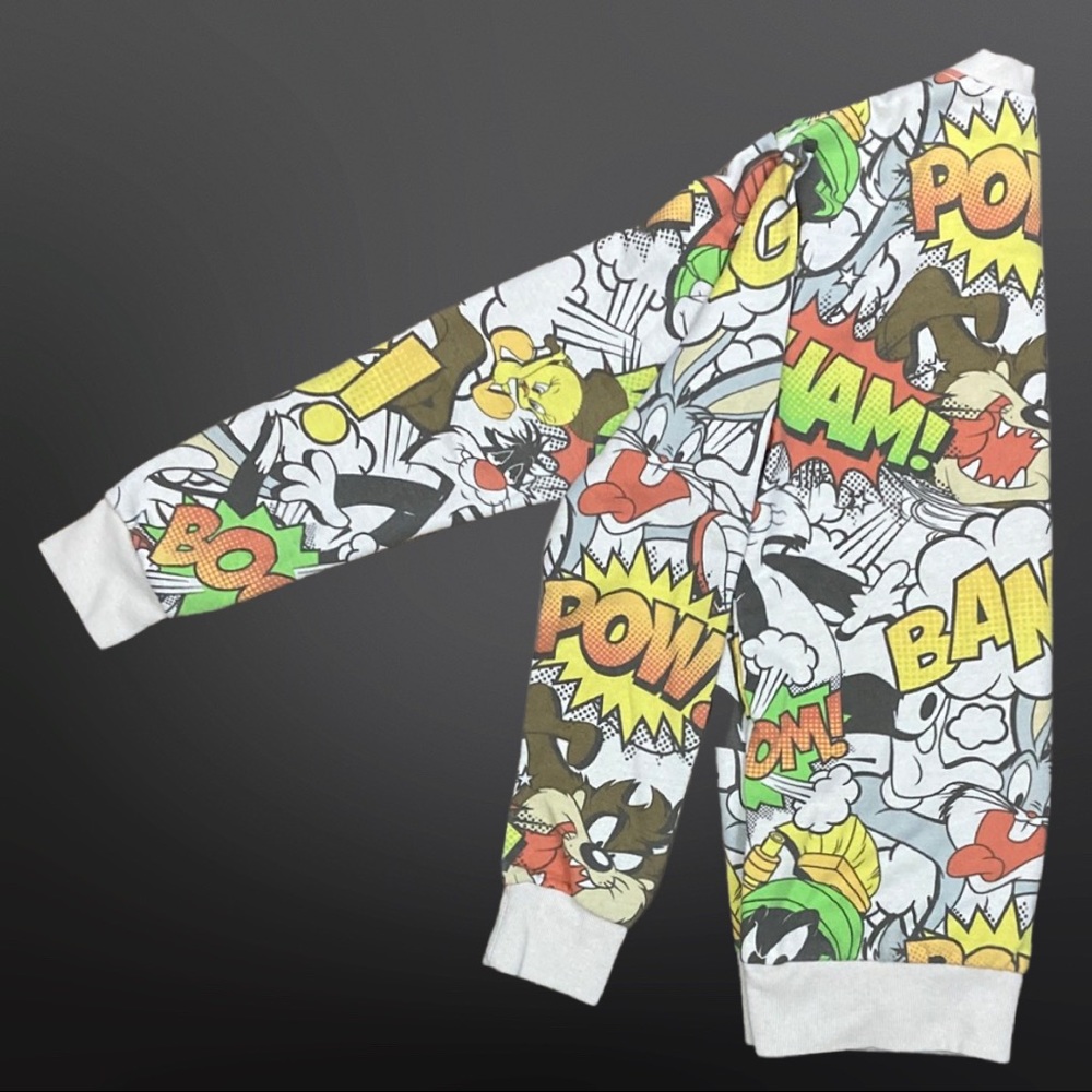 Looney Tunes Vintage Men’s Sweater Size M - Picture 4 of 5